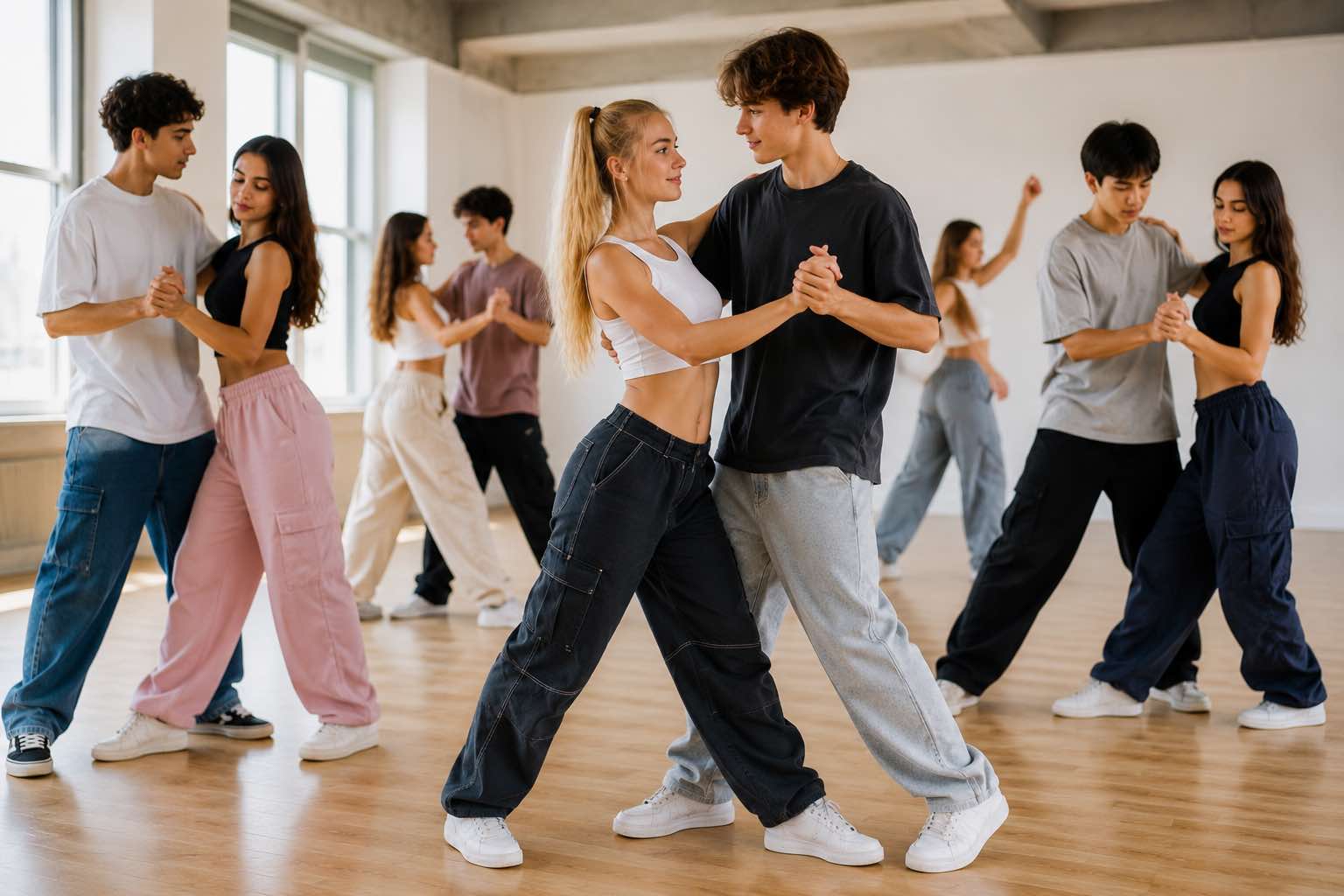 Moderne Jugendtanzkurse bei Time to Dance Bremen – gemeinsam tanzen, Neues lernen und Spaß haben.